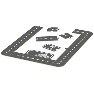 Flexa Spielzeugautorennstrecke - Multicolor - One Size