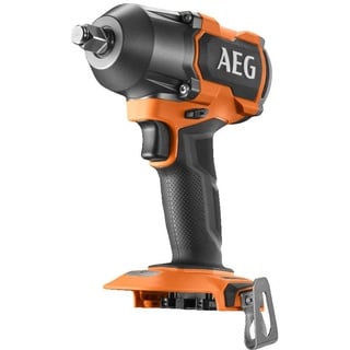 AEG 18 V PRO18V Brushless Akku-Schlagschrauber BSS18MTF12BL-0 (max. Drehmoment 785 Nm, 1/2" Vierkant-Aufnahme mit Sprengring, 4 Schaltstufen, Schlagzahl 0-3.200 min-1, o, Akku & Ladegerät im Karton)