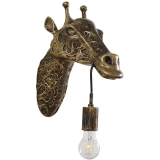 Lindby Wandleuchte, Wandlampe Innen Nirvathia (Design Modern) in Gold/Messing aus Metall (1 flammig E27) - Wandstrahler Wandbeleuchtung Schlafzimmer Wohnzimmer Wohnzimmerleuchte