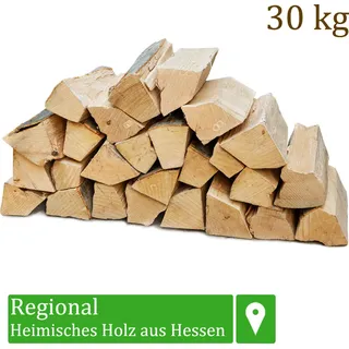 Brennholz Kaminholz Holz 30 kg Für Ofen und Kamin Kaminofen Feuerschale Grill Buche Feuerholz Buchenholz Holzscheite Wood 25 cm Flameup