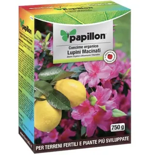 PAPILLON Gülle Organisch Lupinen Boden Packung 750 Gramm Italy FI81362