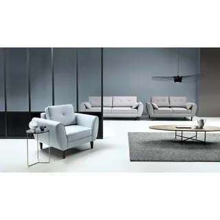 Sofas moderne Luxus Garnitur 3+2+1 Sitz Textil komplette Garnituren Neu Möbel - Grau