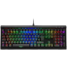 Bild von Skiller SGK40 Black, LEDs RGB, Huano RED, USB, DE (100008558)