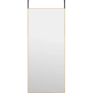 Türspiegel Golden 40x100 cm Glas und Aluminium - Gold