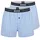 Pyjama-Shorts Blau XXL