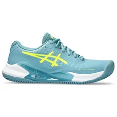 Bild von Damen Tennisschuhe Blau Gelb