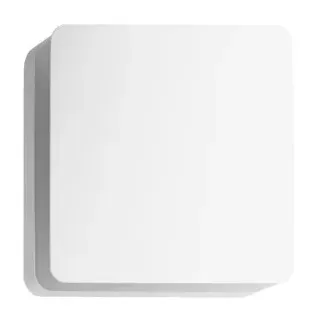 Brumberg 10034173 LED-Wandanbauleuchte IP54, 230 V AC, 50 Hz, 9 W, 3.000 K, quadratisch, weiss st