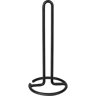 Spectrum 41010 Euro Küchenrollenhalter, Schwarz