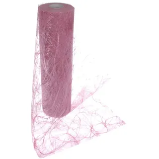 Deko AS GmbH Sizoweb Tischband Altrosa 20 cm Rolle 25 Meter 64 044-R 200