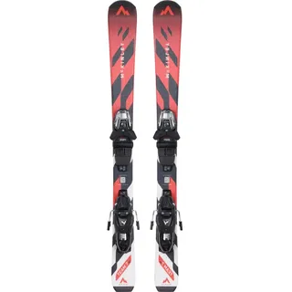 McKinley Kinder Skiset Team 7 I JT + Bindung red-black-night-whit 100 cm