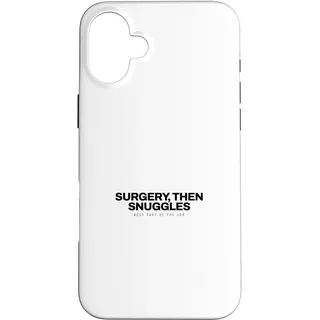 Hülle für iPhone 16 Plus Tierarzt - Chirurgie Then Snuggles - Animal Doctor