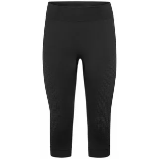 Odlo Performance Warm Eco 3/4 Leggings Schwarz L