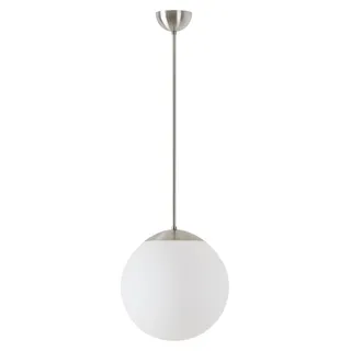 OSMONT ADR60073 ADRIA P2 Hängeleuchte aus gebürstetem Edelstahl / Weiß, Schutzart IP40, 3000 K, 20 W LED, DALI