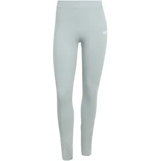 adidas Women's ESSENTIALS LINEAR COTTON LEGGINGS, Wonder Sage/white, L