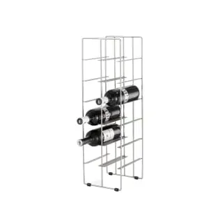 BLOMUS PILARE Weinregal 66 x 19 x 21 cm Silber
