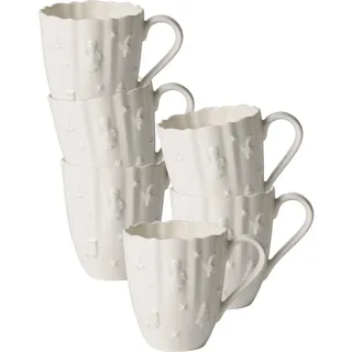 Villeroy & Boch Kaffeebecher Toy's Delight Royal Classic 0,25 l Weiß 6 St.