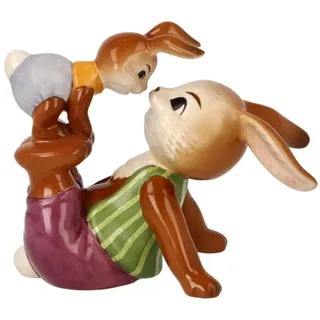 GOEBEL Hasenfamilie Frechdachs - Figur Osterhasen