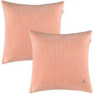 Esprit Zierkissenhülle FUN Stripe-2 , Rosa , Textil , 38x38 cm , Oeko-Tex® Standard 100 , Heimtextilien, Bezüge, Kissenbezüge