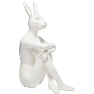 Kare Design »Deko Figur Gangster Rabbit Schwarz«, weiß,