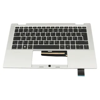 HP SPS-Top Cover w/KB BL PVCY, Notebook Ersatzteile