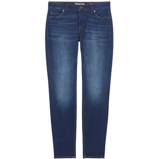 Marc O'Polo Damen Jeanshose mit Stretch-Anteil Slim Fit, Blau (Cashmere Dark Blue Wash), W32/L30