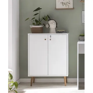 Schildmeyer Jonte Aktenschrank 65,2 x 39 x 86,5 cm weiß