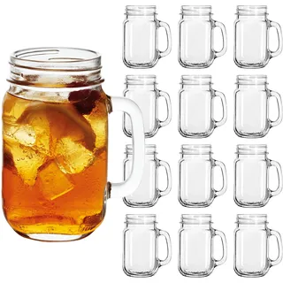 Libbey Trinkglas DRINKING JARS 12er Set