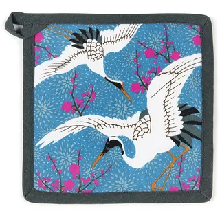 Excelsa Kimono Topflappen, 20 x 20 cm, Futter 100% Baumwolle, Füllung aus Polyester