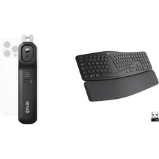 FLIR ONE EDGE PRO Wireless 160 × 120 IR camera with Ignite for iOS and Android & Logitech ERGO K860 kabellose ergonomische Tastatur – geteilte Tastatur