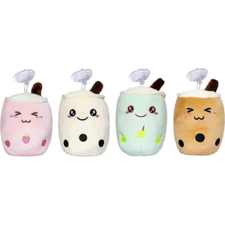 Bubble Tea Plüsch 18 cm Kuscheltier - Bunt