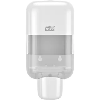Tork Mini Spender für Seifen und Händedesinfektionsmittel Weiß S5, geeignet für Schaumseife, Flüssigseife, Gel und Lotion, Elevation Design, 565200, 6 Stück