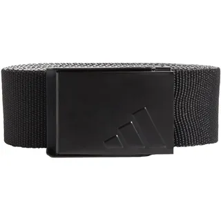 adidas Men's REVERSIBLE WEBBING BELT, Black/Grey Two, One Size