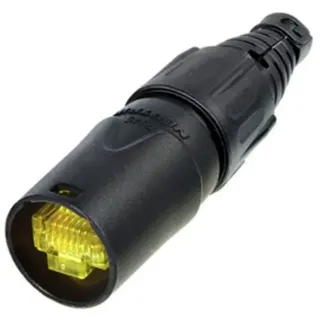 Neutrik NE8MX-B Stecker, Schwarz