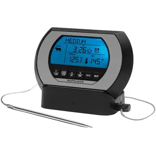 Napoleon Grillthermometer 6,2 cm Edelstahl, Kunststoff schwarz