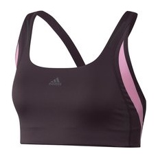 adidas PWI L Medium-Support High Intensity Sport-BH Damen - Schwarz, Pink, Größe XS