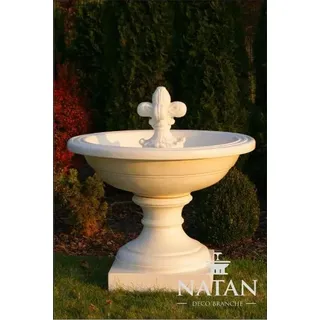 Edler Wasser Deko Terrasse Brunnen Garten Fontaine Zierbrunnen Springbrunnen Neu - Weiß