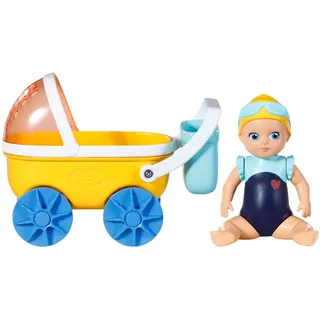 BABY BORN Baby born® »Splish Slpash Kinderwagen mit Emma«,