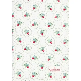 GreenGate Berry Geschirrtuch Petit White 70x50cm