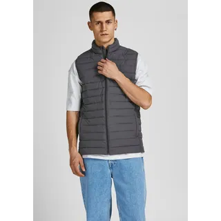 Jack & Jones Steppweste »RECYCLE BODYWARMER«, grau