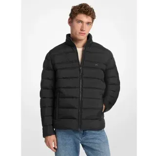 Michael Kors für Herren. MC67995 Baxter Steppjacke schwarz (M), Lässig, Nylon