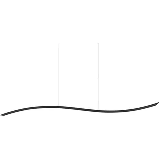 Beliani LED schwarz Wellenform CALAO