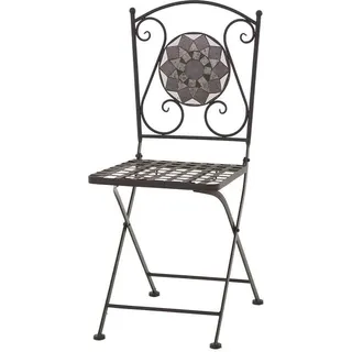 Siena Garden Como Klappsessel 37 x 36 x 88,5 cm schwarz