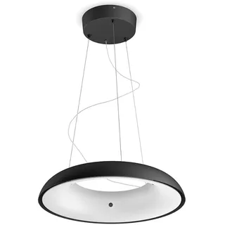 Philips Hue White ambience Amaze Pendelleuchte, Intelligente Hängeleuchte, Bluetooth/Zigbee, Schwarz, LED, Metall, Nicht austauschbare(s) Leuchtmittel - Schwarz