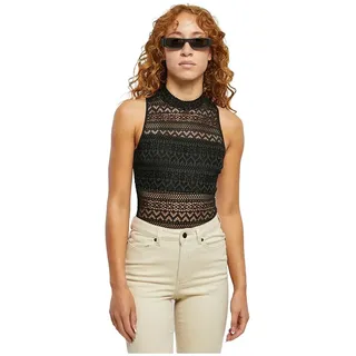 Urban Classics Crochetneck Body Rollkragenpullover - Black - 2XL