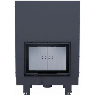 ThermoFlux Kamineinsatz TFD7-H | gerade, hochschiebbar | 10 kW