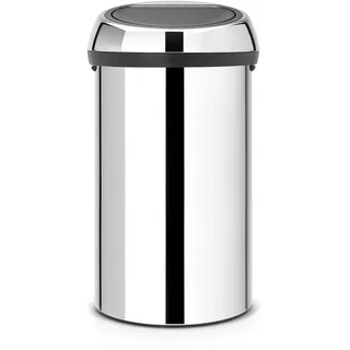 Touch Bin 60 l brilliant steel