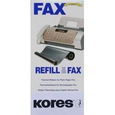 Kores Thermotransferrolle für brother Fax 1010, schwarz Druckleistung: jeweils ca. 420 Seiten, Fax Zubehör