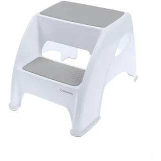 Dreambaby Toddler & Me 2 Up Tritthocker, Kleinkind-Tritthocker geeignet für Erwachsene, hält bis zu 135 kg, Toilettentreppe für Kleinkinder & Erwachsene, Anti-Rutsch-Pads, Toilettentrainingsstufen