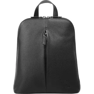 Betty Barclay Cityrucksack echt Leder Schwarz