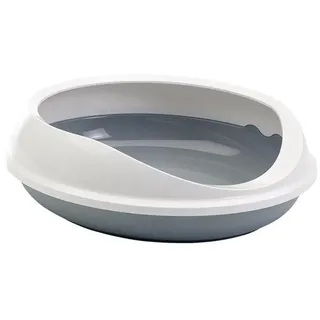 Savic Katzentoilette Figaro 55X48,5cm Grau/Weiss